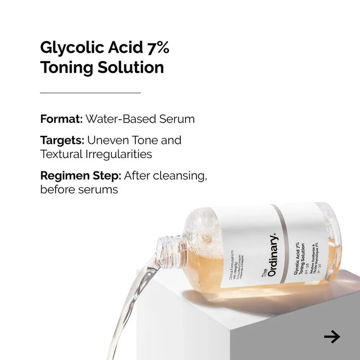 Glycolic Acid 7% Toning Solution (240ML)